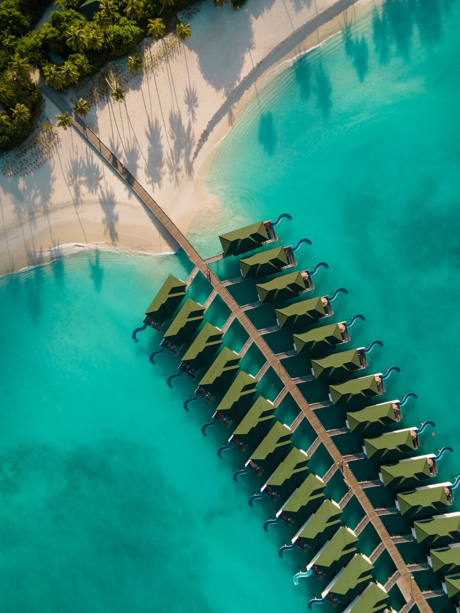 Aerial view of Siyam World Maldives
